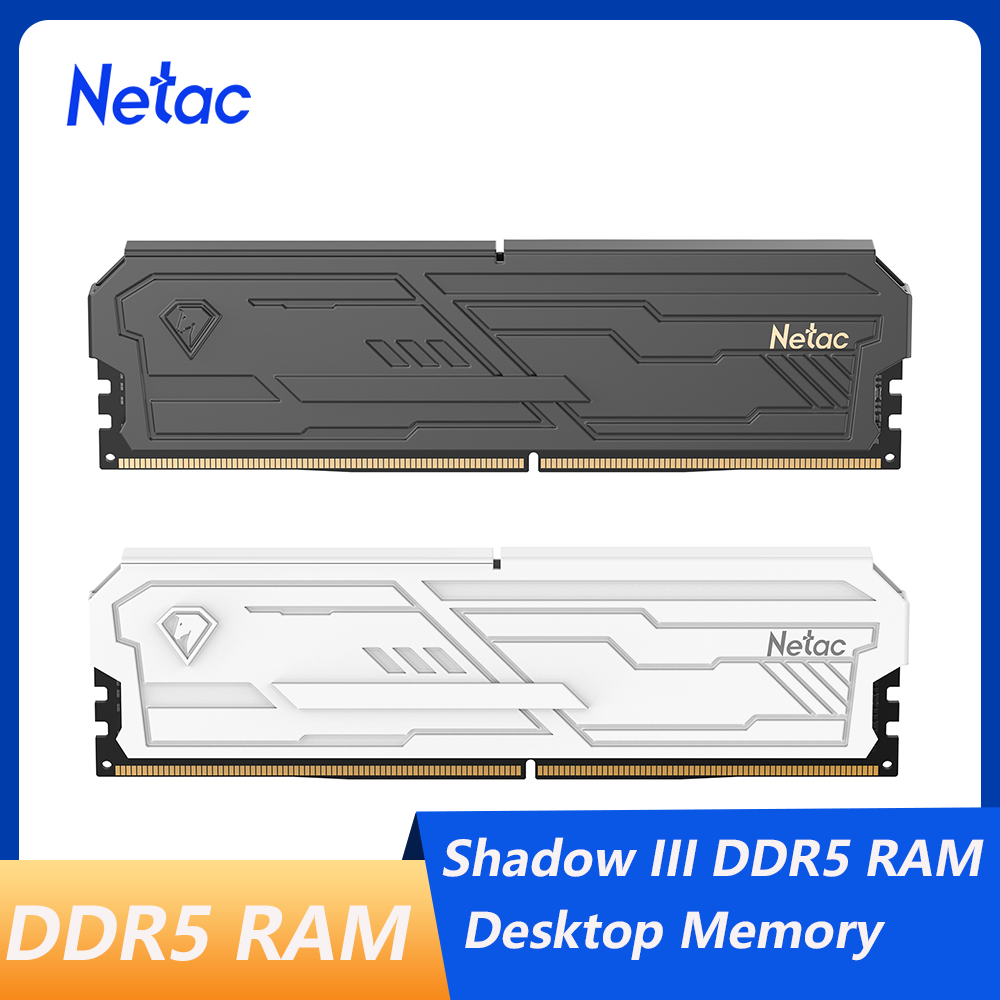 Ddr5 16Gb 6000Mhz - Memori RAM Netac DDR5 32GB(16Gx2) Memoria