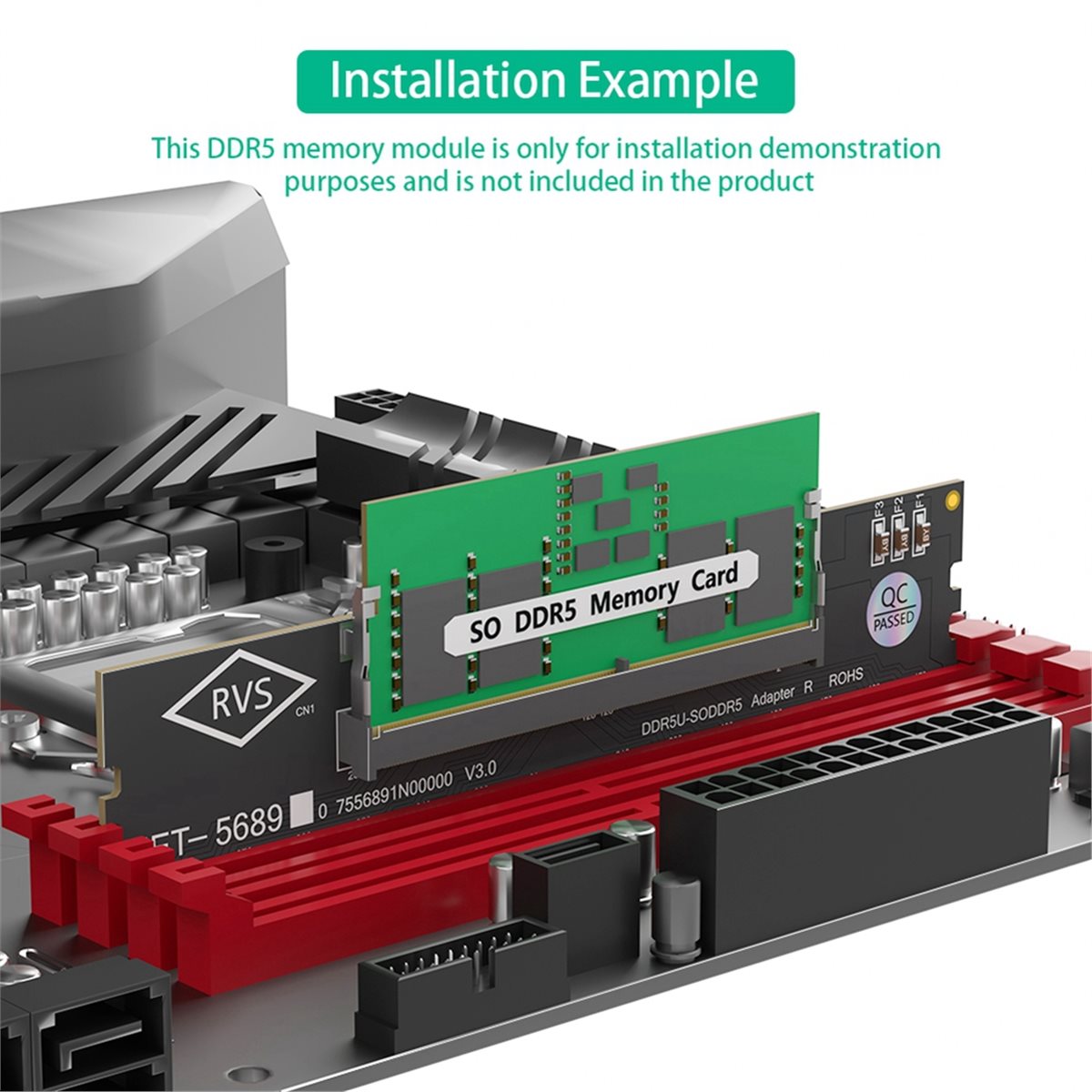 Ddr5 Ram - DT1461~Kartu Adaptor Memori Laptop DDR5 ke