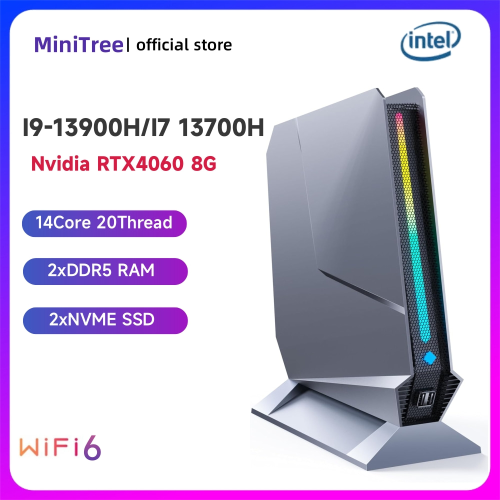 Ddr5 64Gb - Komputer Gaming Mini Desktop Core i9-13900H