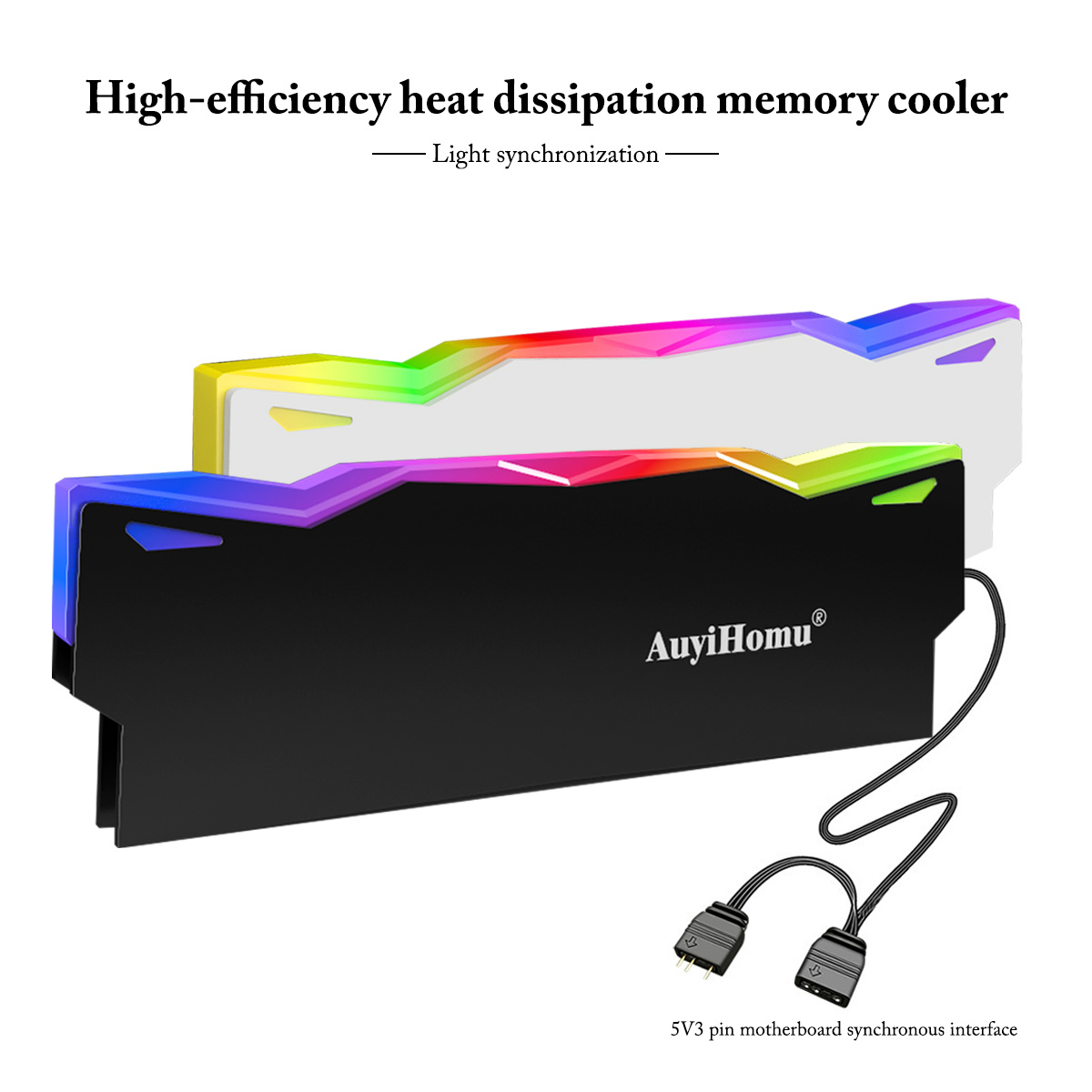 Ddr5 Rgb Ram - AuyiHomu RGB Heatsink, Pendingin Memori Sinkronisasi