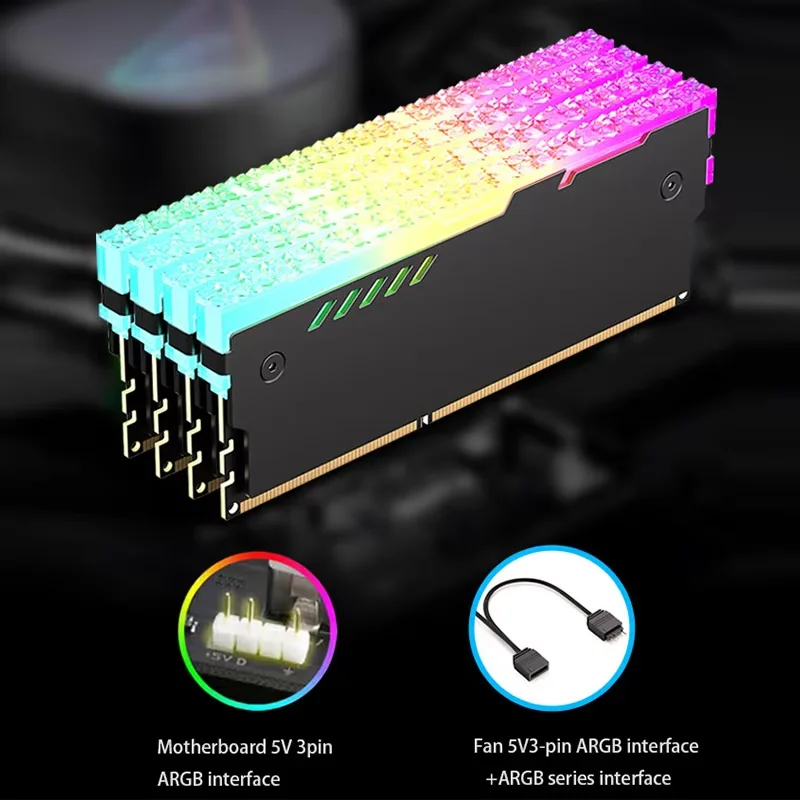 Heatsink Memori PC RM-1 Pendin - Ddr5 Memory ulasan dan harga