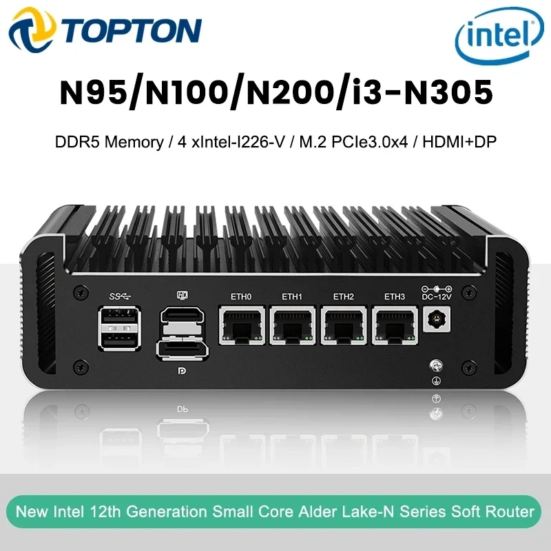 Mini PC Firewall Generasi ke-1 - Ddr5 4800Mhz ulasan dan harga