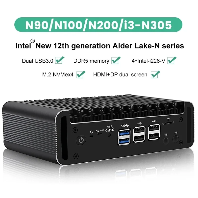 Mini PC Firewall Generasi ke-1 - Ddr5 4800Mhz ulasan dan harga