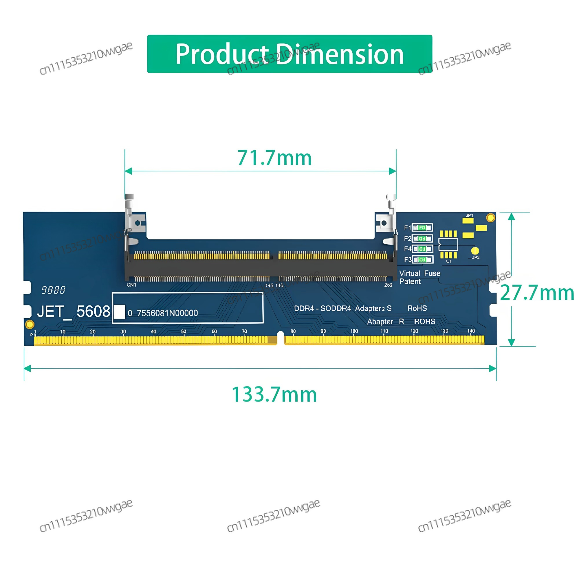 Kartu Adaptor RAM Laptop, Meng - Ddr5 Ram ulasan dan harga