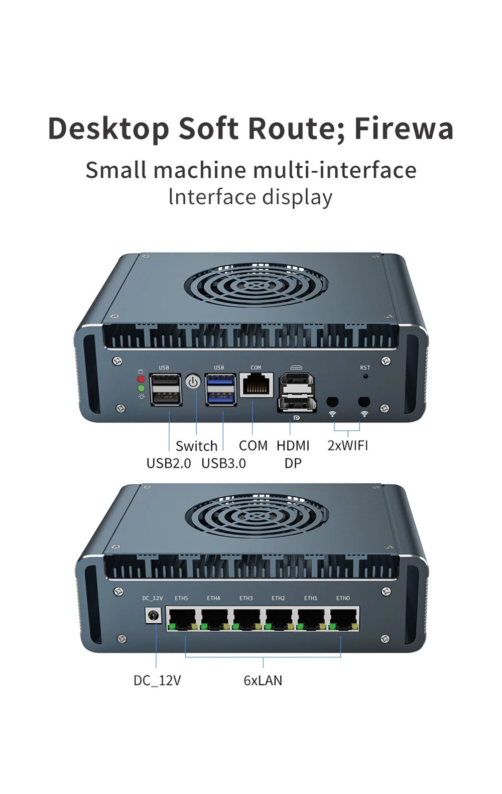 Router Firewall Tanpa Kipas, G - Ddr5 64Gb ulasan dan harga