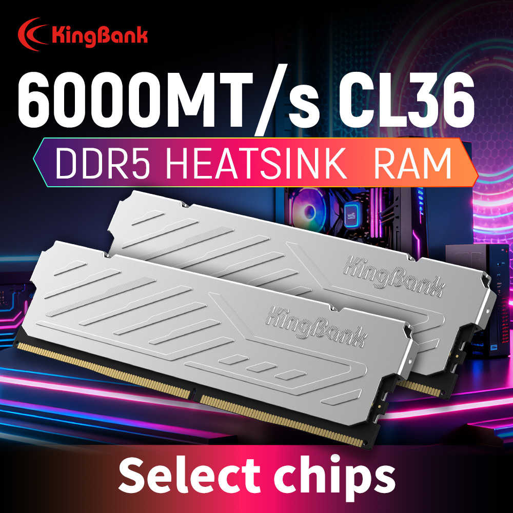 KingBank KJXS DDR5 RAM 16GB /  - Ddr5 16Gb 6000Mhz ulasan dan harga