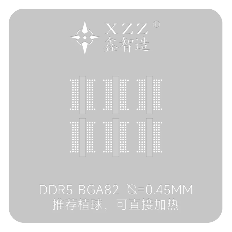 Stensil pasta/bola solder XZZ  - Ddr5 Kit ulasan dan harga