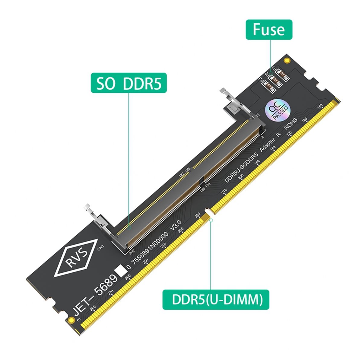 DT1461~Kartu Adaptor Memori La - Ddr5 Ram ulasan dan harga