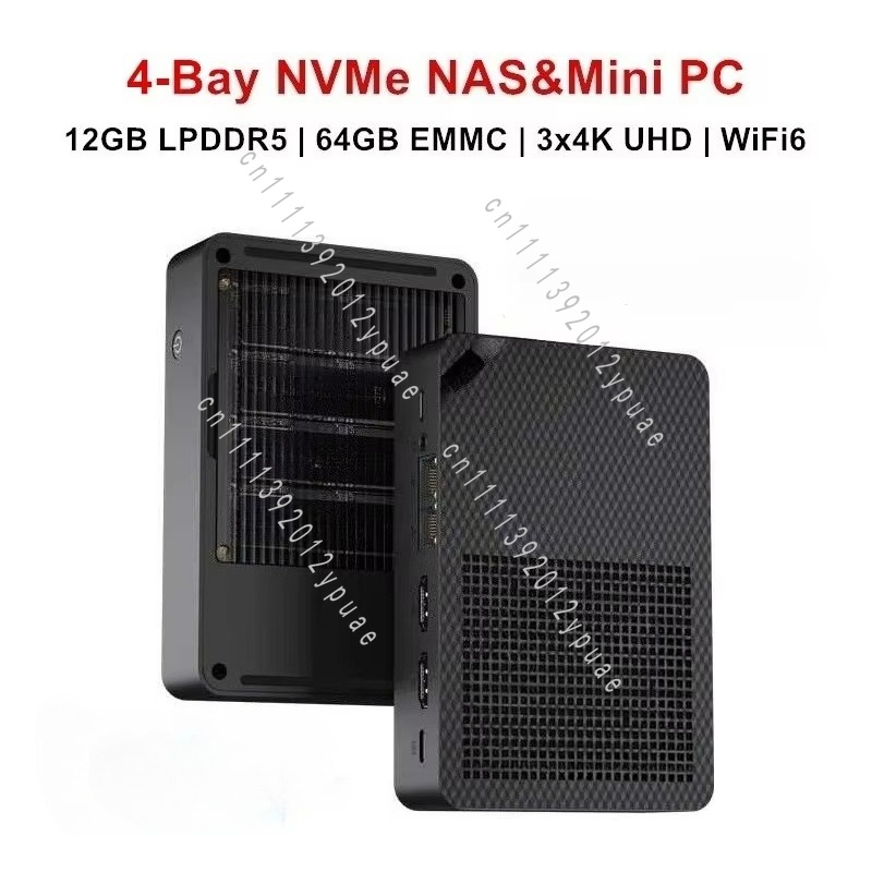 Komputer Mini NAS 4-Bay dengan - Ddr5 64Gb ulasan dan harga