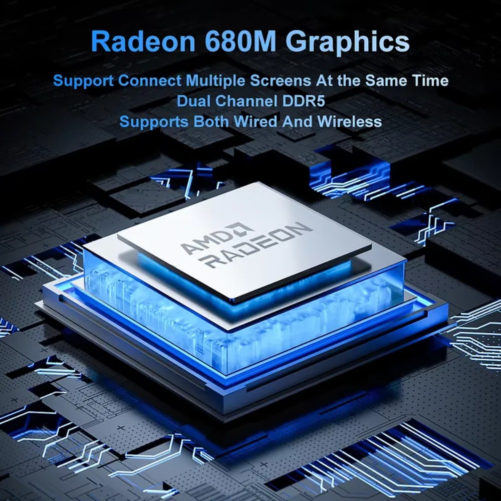 Komputer Mini A6 Ryzen 7 7735H - Ddr5 Memory ulasan dan harga