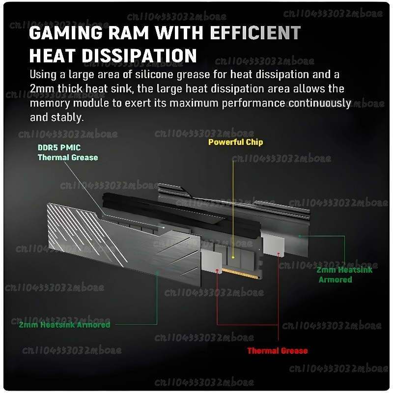 RAM DDR5 16GB/32GB 6000MHz 640 - Ddr5 16Gb 6000Mhz ulasan dan harga