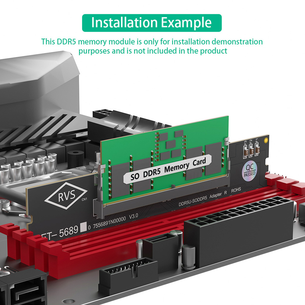 Kartu Adaptor Memori Desktop U - Ddr5 Laptop Ram ulasan dan harga