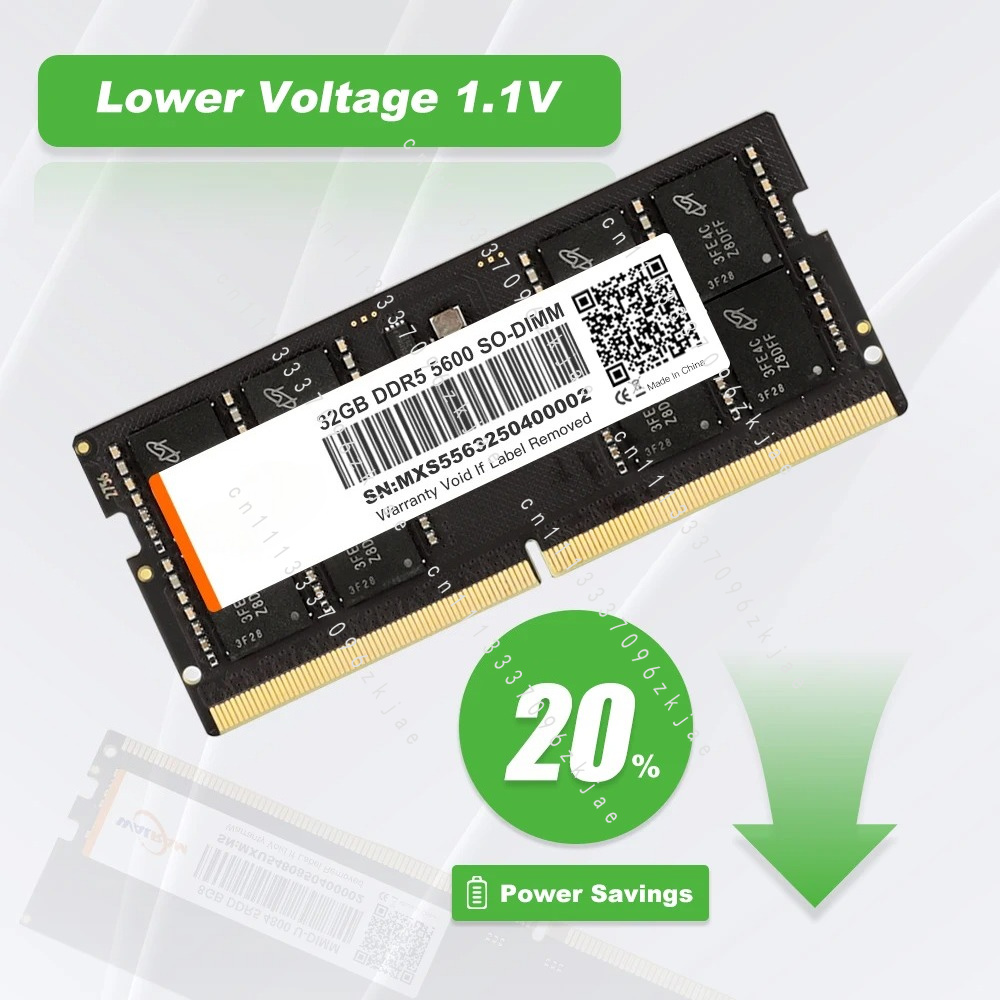 RAM DDR5 Berkualitas Tinggi 8G - Ddr5 4800Mhz ulasan dan harga