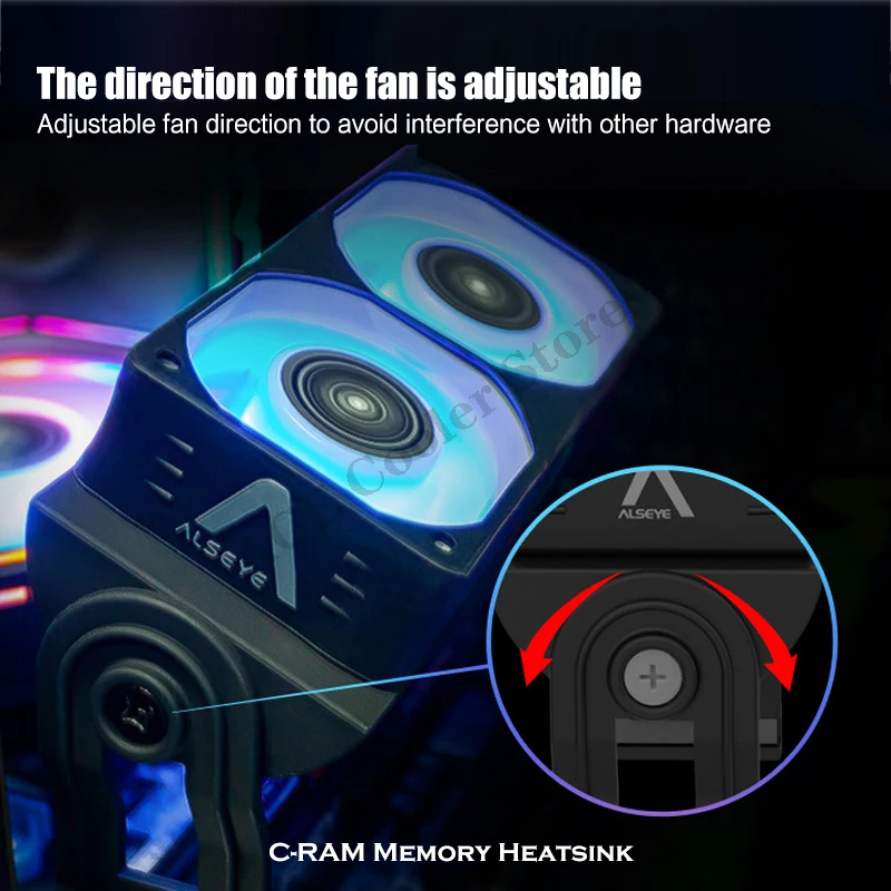 Pendingin RAM Alseye untuk DDR - Ddr5 Rgb Ram ulasan dan harga